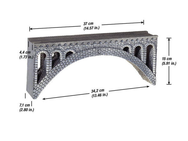 Noch 58670 Rhône-Viadukt.