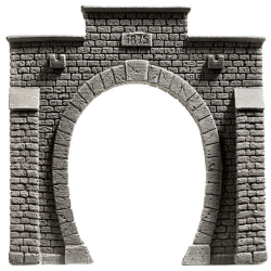 Noch 58051 Tunnel-Portal, 1-gleisig, 13,5 x 12,5 cm