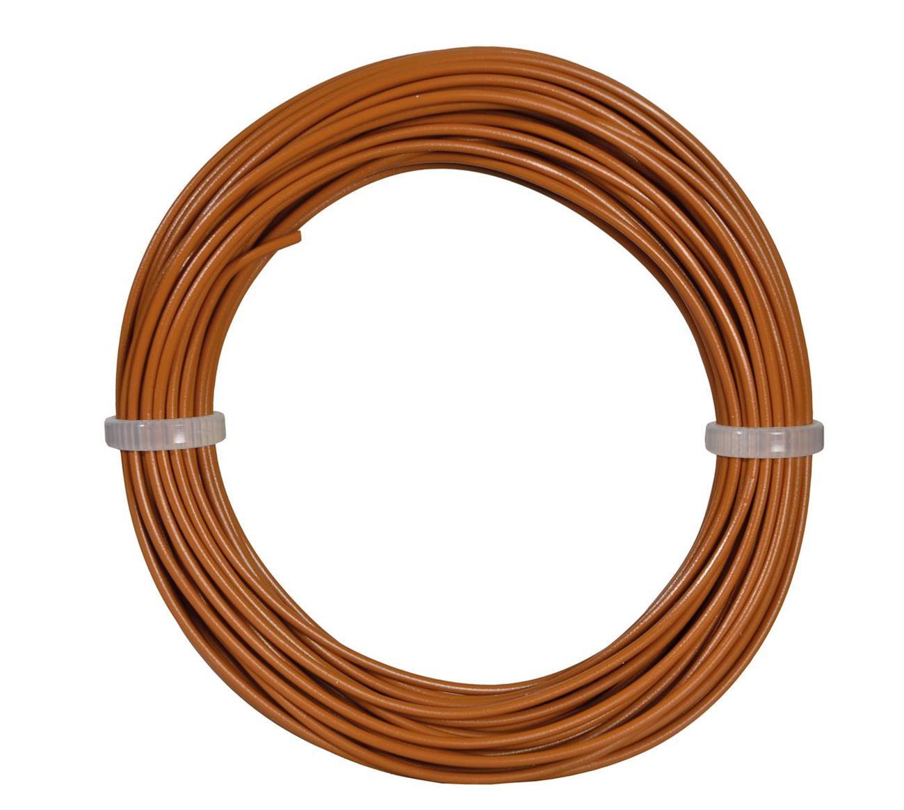 Viessmann 6865 Kabelring 0,14 mm², braun, 10 m