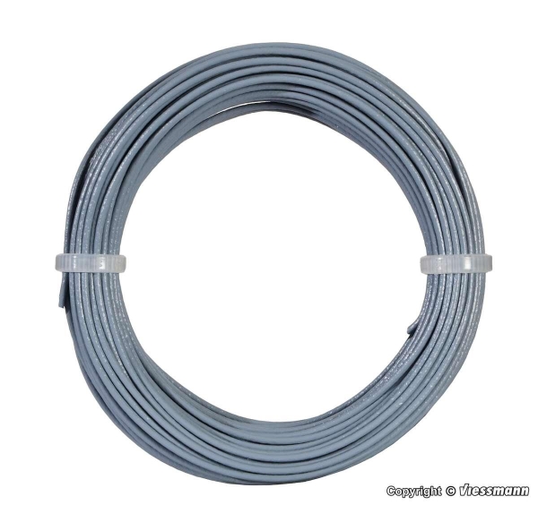 Viessmann 6868 Kabelring 0,14 mm², grau, 10 m